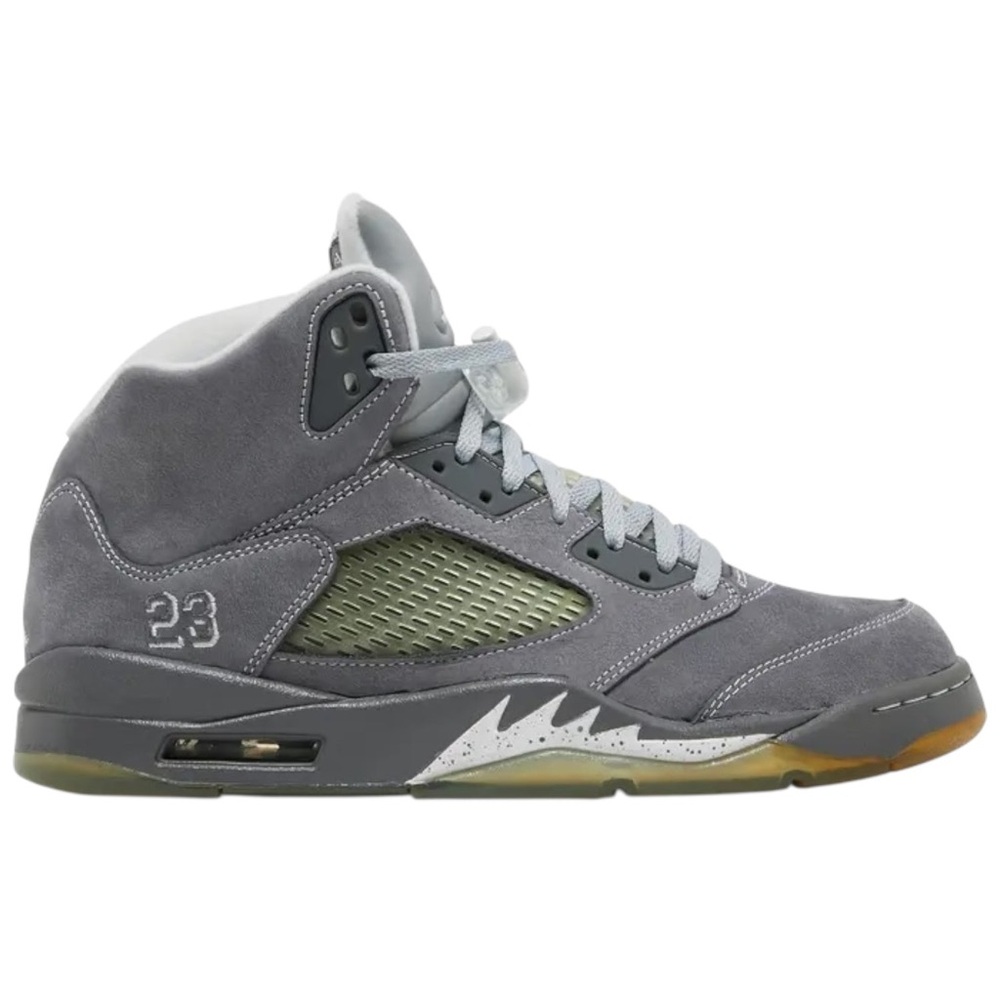 Jordan Suede Sneakers in Gray and White